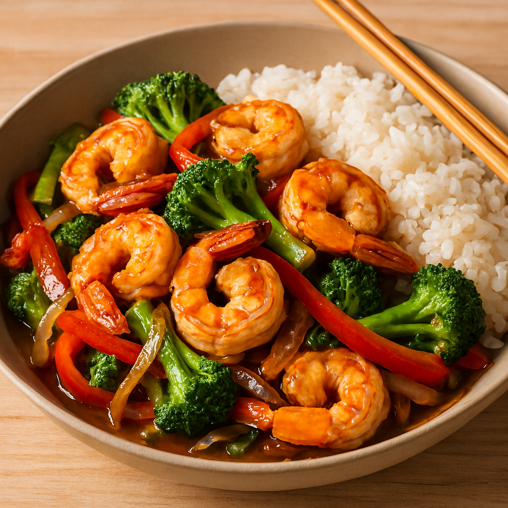 Stir fry prawn studentseafood.com